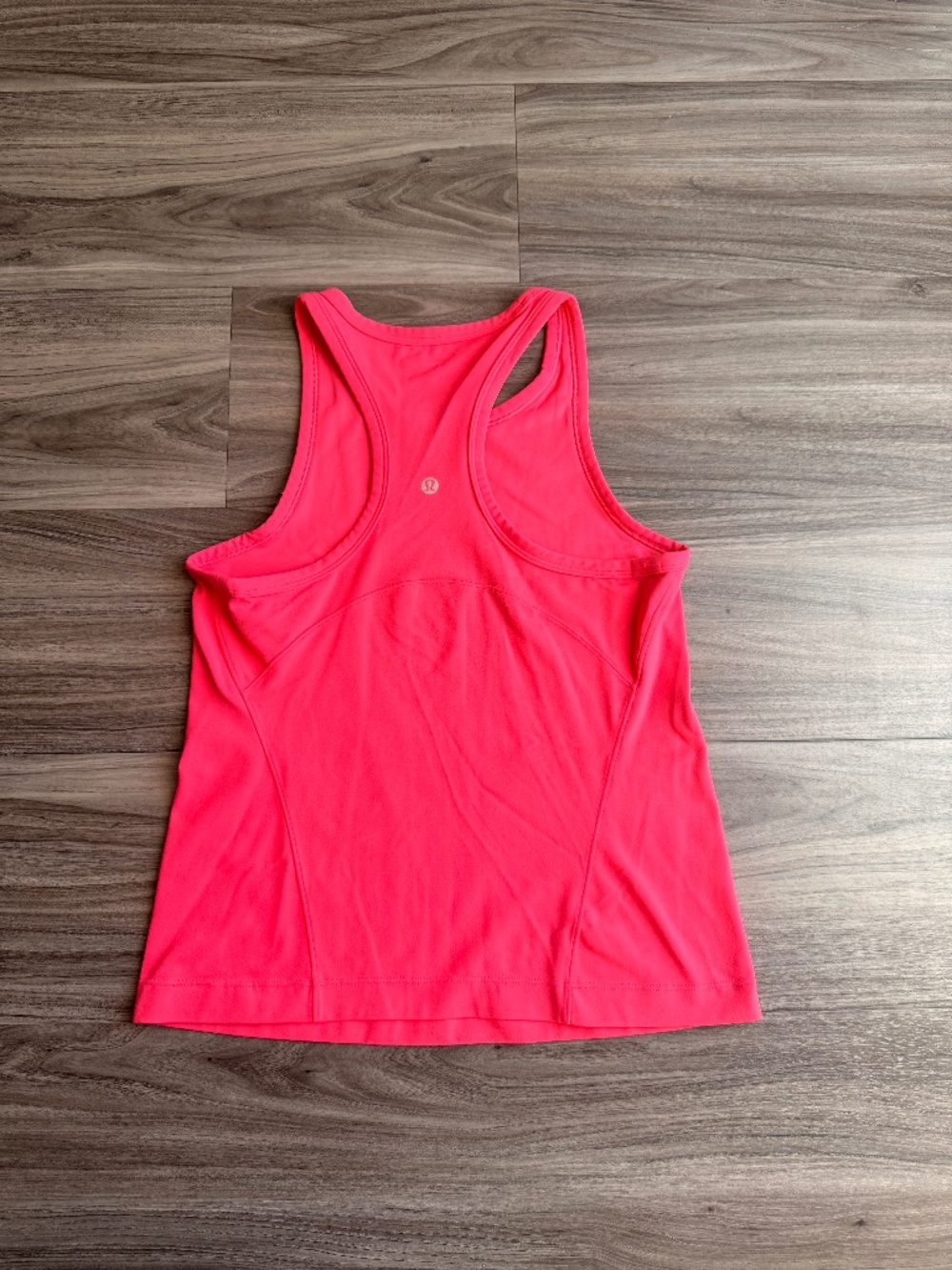 Lululemon Cool Racerback Tank Bright Pink Coral Sherbet Athletic Workout Top